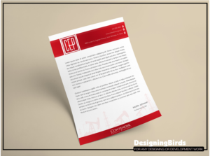 Letterhead Design by Designing Birds for this project | Design: #18743480