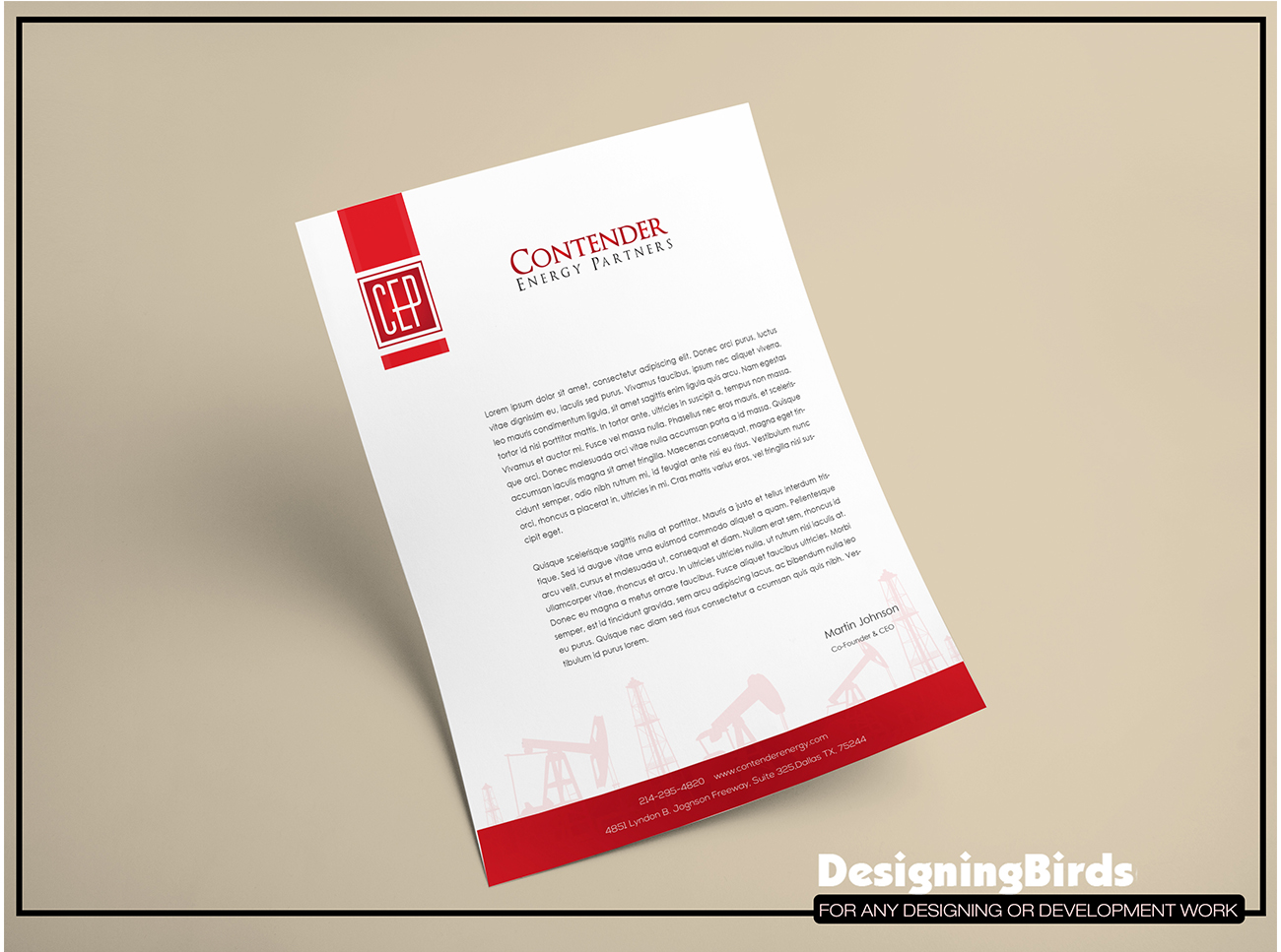 Briefkopf-Design von Designing Birds für dieses Projekt | Design #18743980