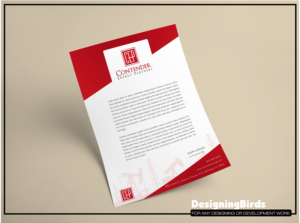Letterhead Design by Designing Birds for this project | Design: #18744221