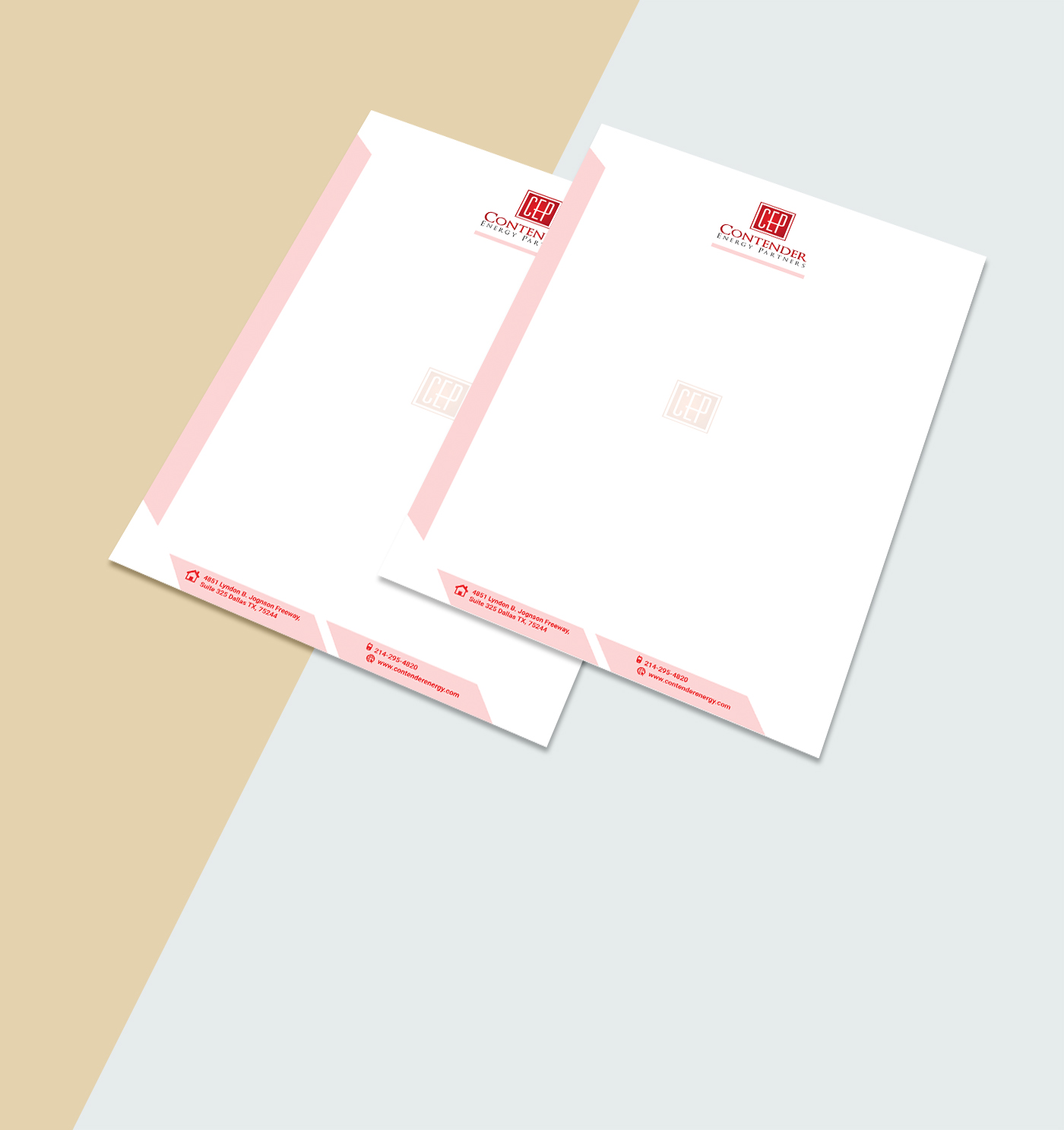 Letterhead Design by Hossain M. Rezwan for this project | Design #18762820