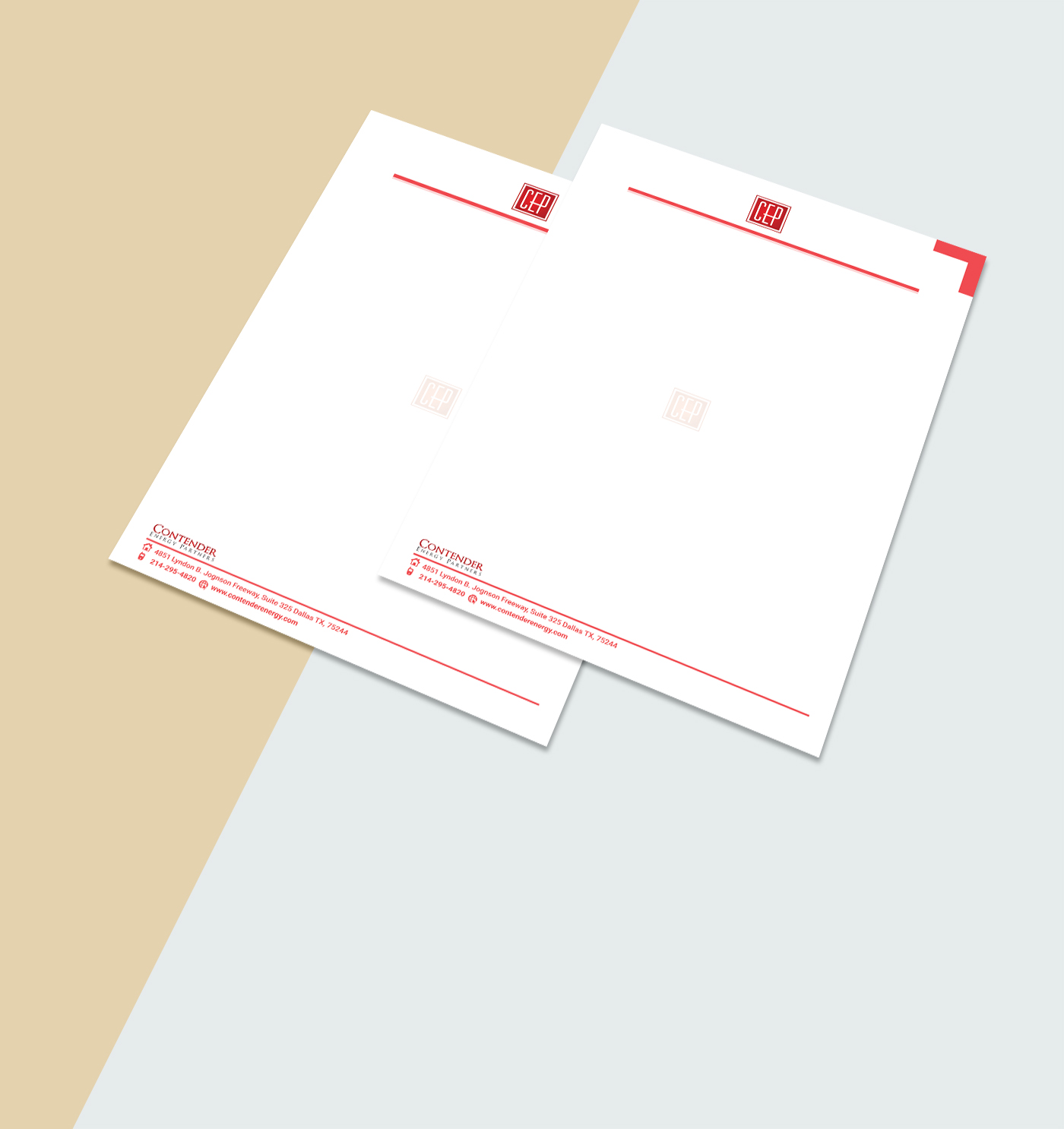 Letterhead Design by Hossain M. Rezwan for this project | Design #18767878