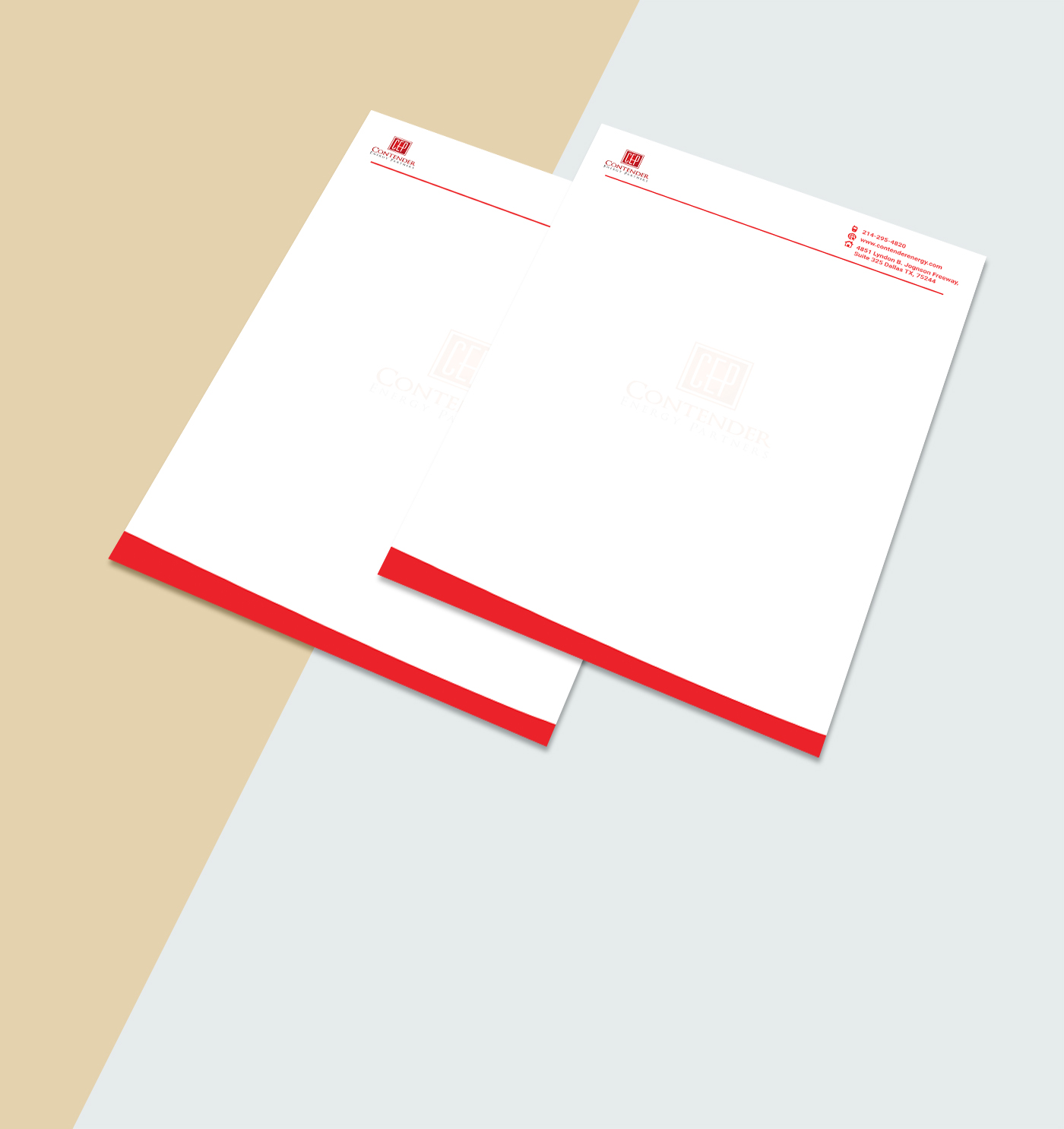 Letterhead Design by Hossain M. Rezwan for this project | Design #18769324