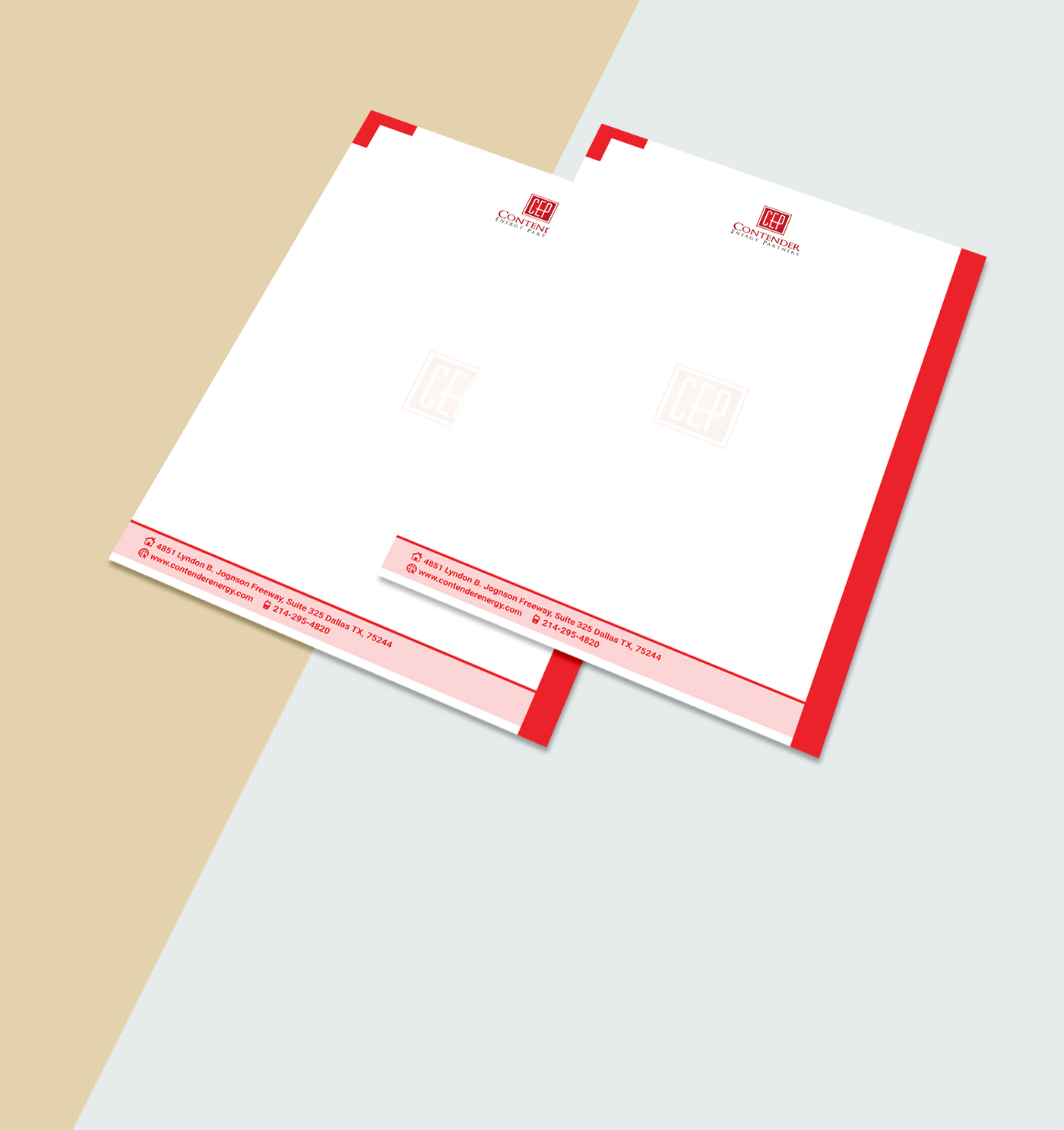 Letterhead Design by Hossain M. Rezwan for this project | Design #18775775
