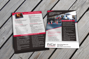 Diseño de Flyer por barinix para PriCor Technologies | Diseño #18758702