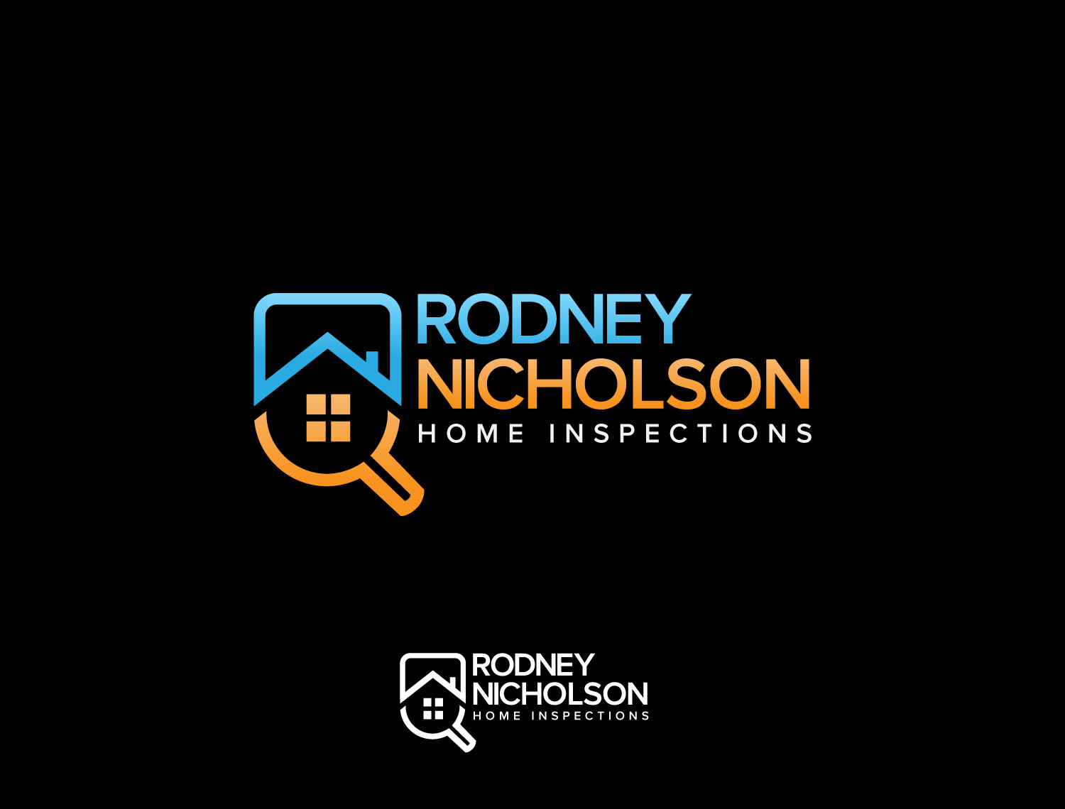 Logo Design by Mosa Abo swelem for Rodney Nicholson Home Inspections | Design #18752987