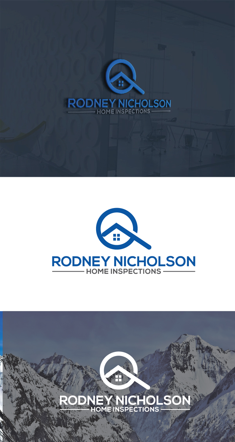 Logo-Design von @m für Rodney Nicholson Home Inspections | Design #18749823