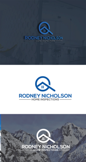 Logo Design by @m for Rodney Nicholson Home Inspections | Design: #18749823