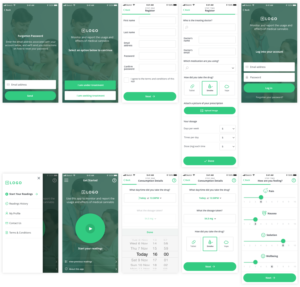 Medicinal Cannabis Patient Monitoring App | Web Design by Scott Broughton