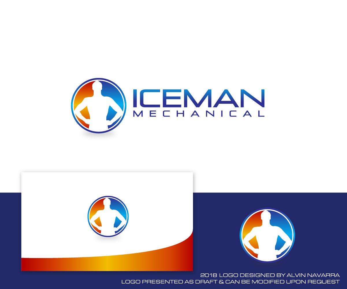 Logo Design by alvinnavarra for Iceman Mechanical LLC | Design #18750382