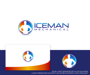 Logo Design by alvinnavarra for Iceman Mechanical LLC | Design: #18750382