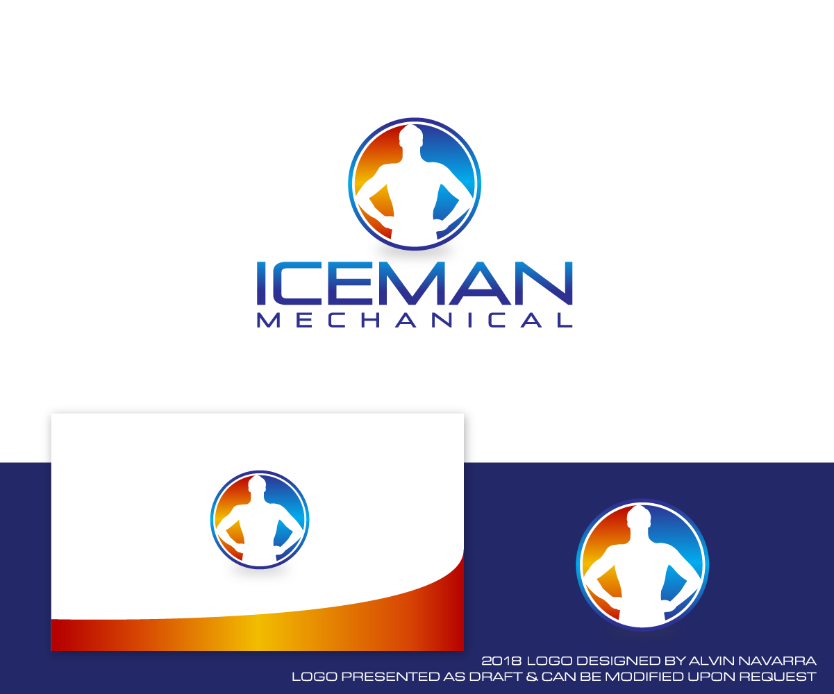 Logo Design by alvinnavarra for Iceman Mechanical LLC | Design #18750387