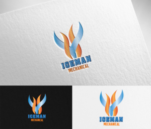 Diseño de Logo por SAI DESIGNS para Iceman Mechanical LLC | Diseño #18752819