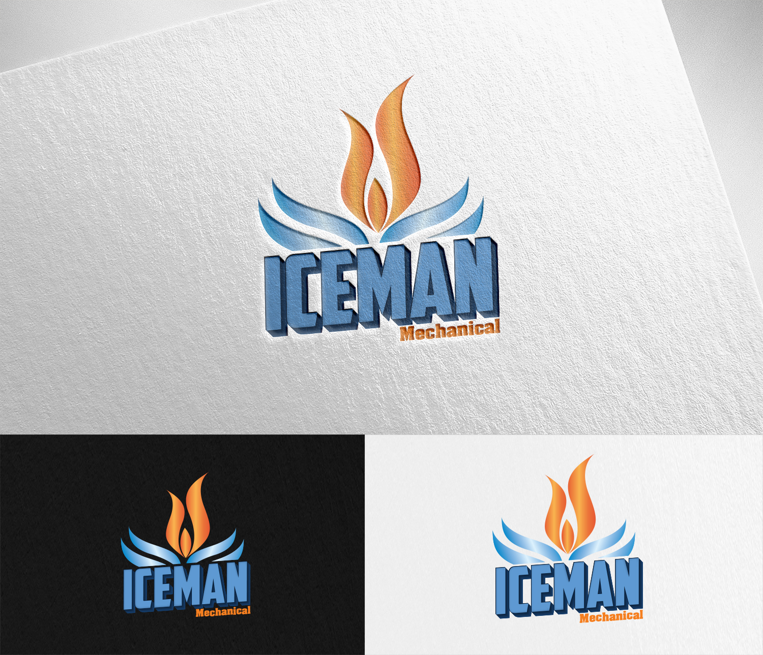 Design de Logo par SAI DESIGNS pour Iceman Mechanical LLC | Design #18752827