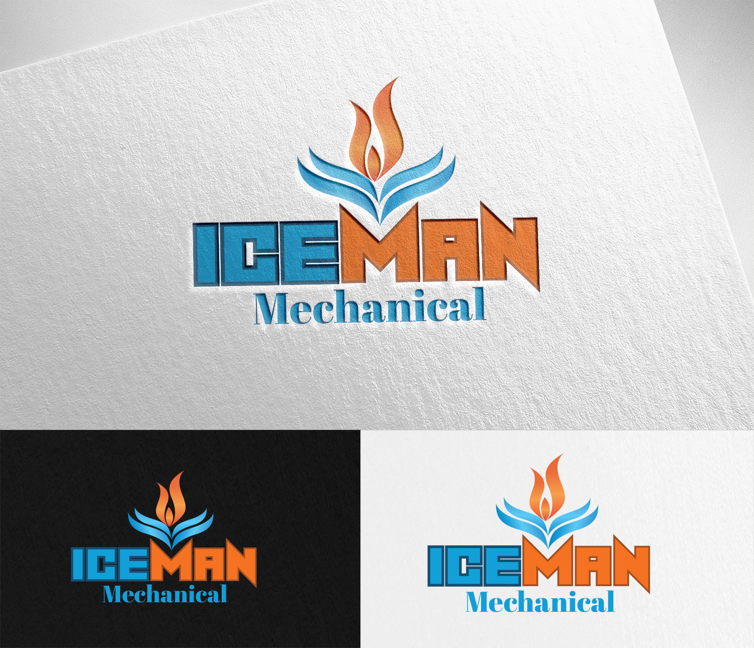 Design de Logo par SAI DESIGNS pour Iceman Mechanical LLC | Design #18754853