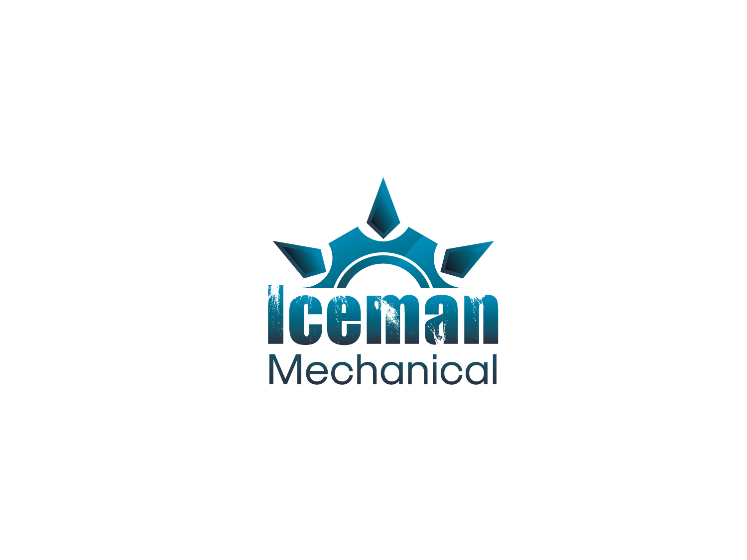 Logo Design by R@hid09 for Iceman Mechanical LLC | Design #18791016