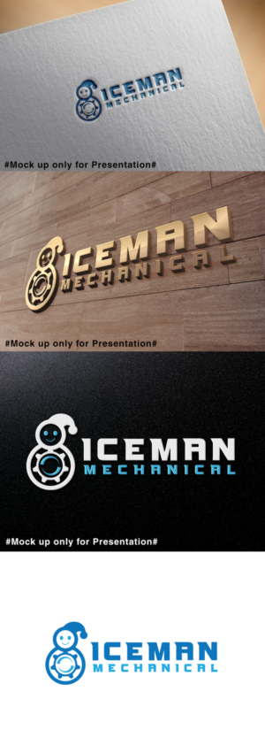 Logo Design by designmind78 for Iceman Mechanical LLC | Design: #18751016