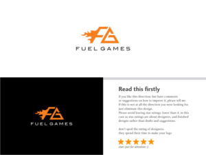 Fuel Games | Logo Design by Atvento Graphics