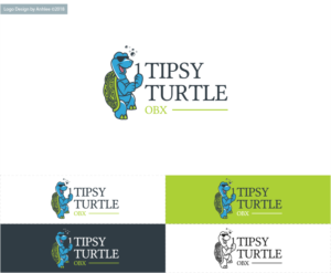 Tipsy Turtle OBX | Diseño de Logo por Anhlee