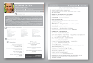 Resume Design by Kristina Andonoff