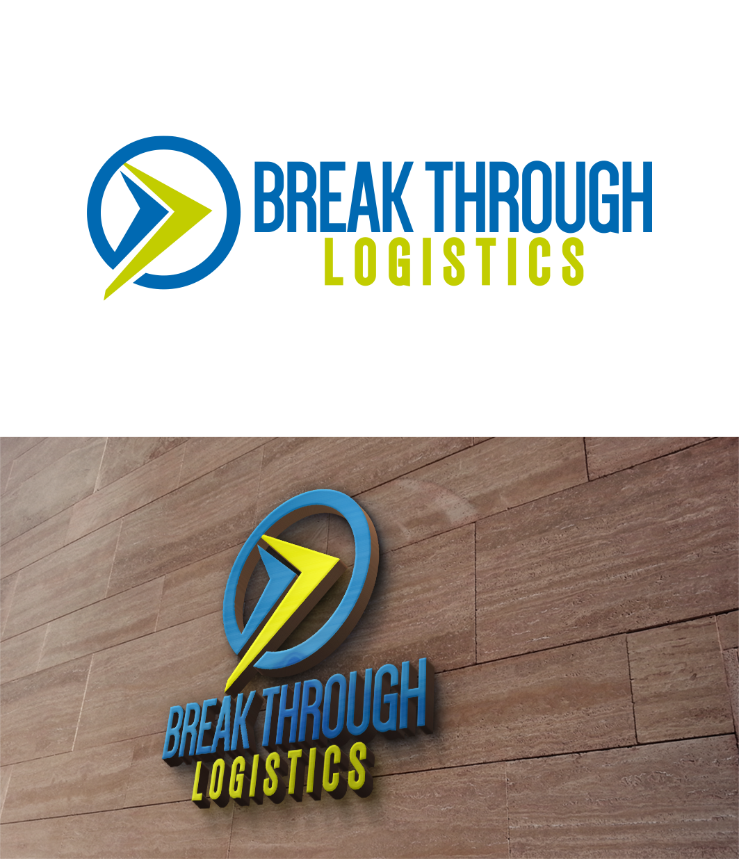 Logo Design by trufya for Break-Through Logistics | Design #18838375