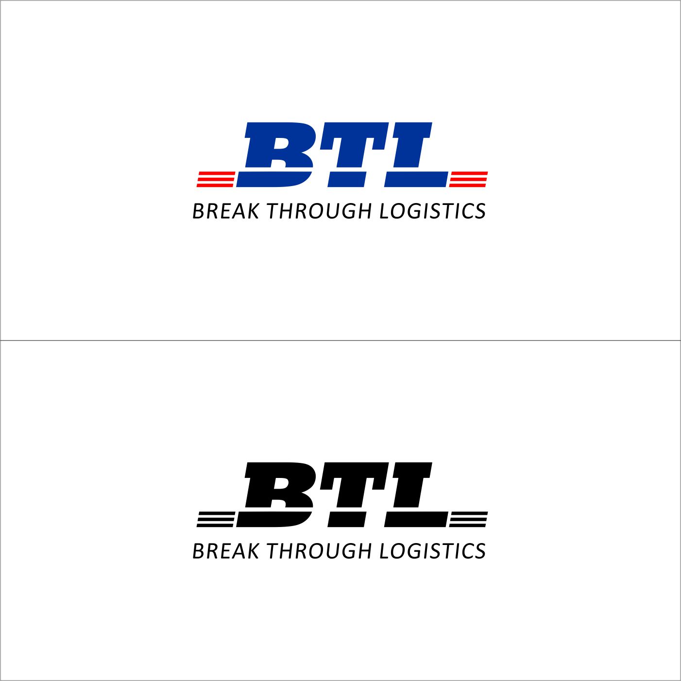 Logo-Design von mdezone für Break-Through Logistics | Design #18834123