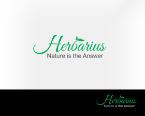 HERBARIUS , Nature is the Answer | Logo Design by Djamdesign