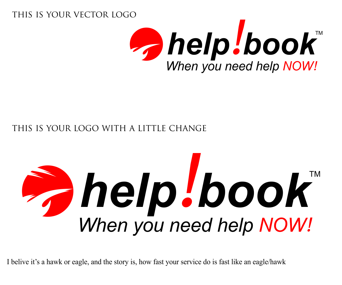 Vector Design by ochaTheAngel for HelpBook, Inc. | Design #2858051