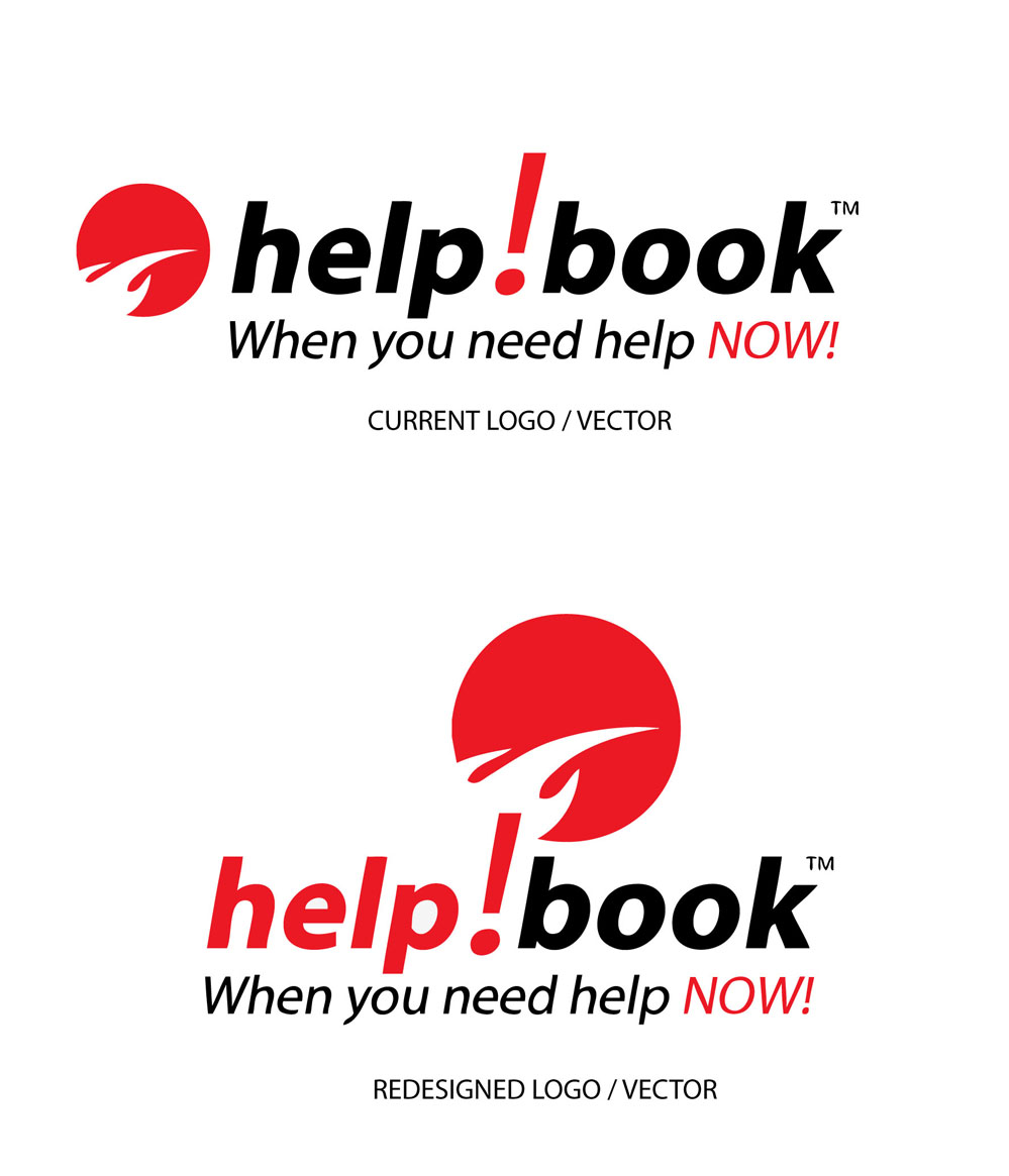 Vector Design by brenriddle.com for HelpBook, Inc. | Design #2883660