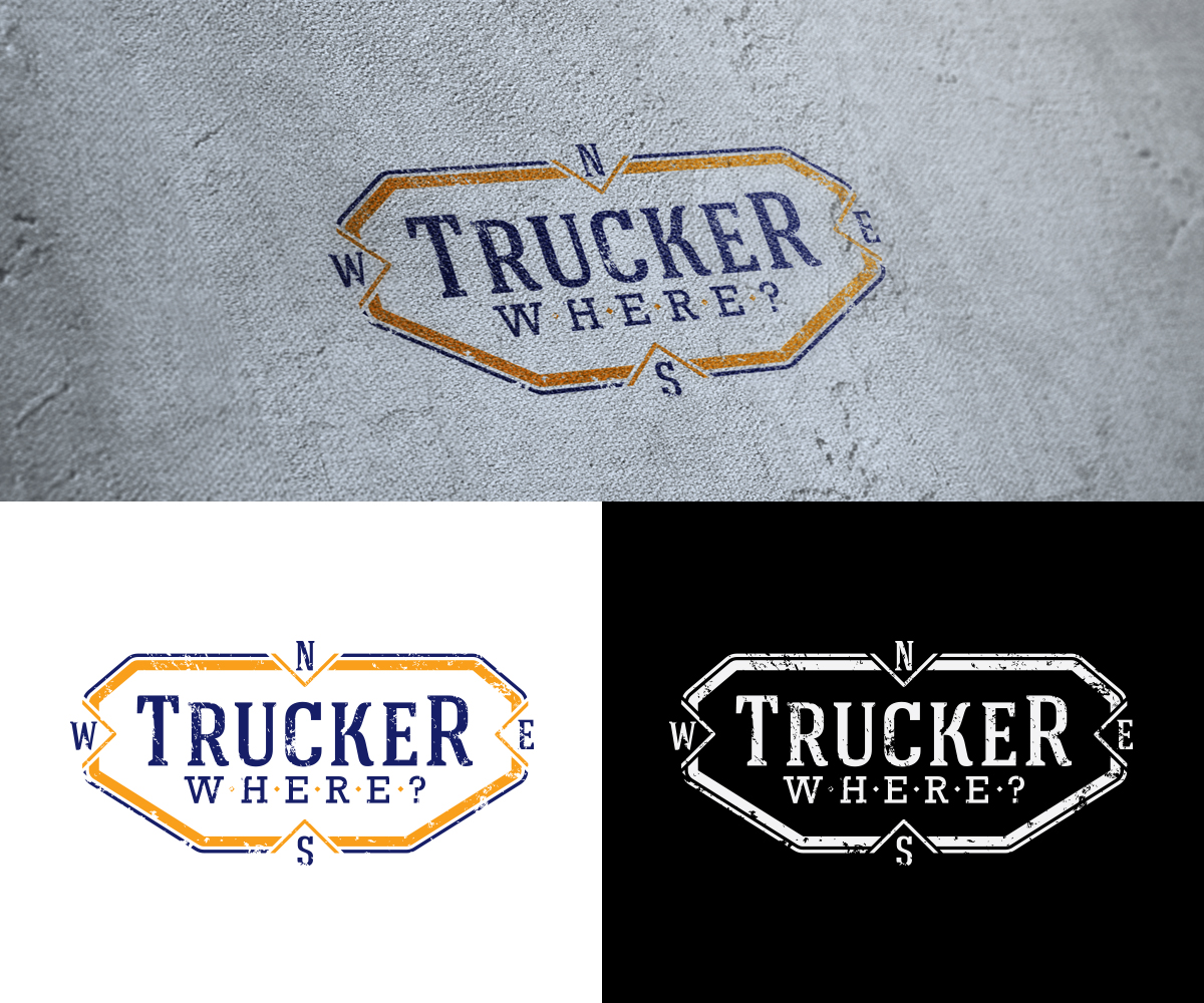 Logo Design by A.G.D. for TruckerWhere | Design #3122469