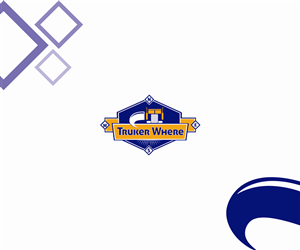 Logo Design by Gem Axe for TruckerWhere | Design #3153058