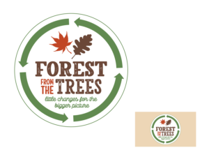 Forest From The Trees - little changes for the bigger picture | Logo Design by brianritterdesign