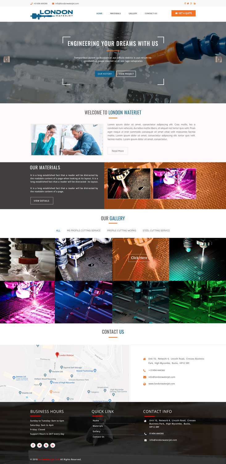 Web Design by Dream Logo Design for this project | Design #18755113