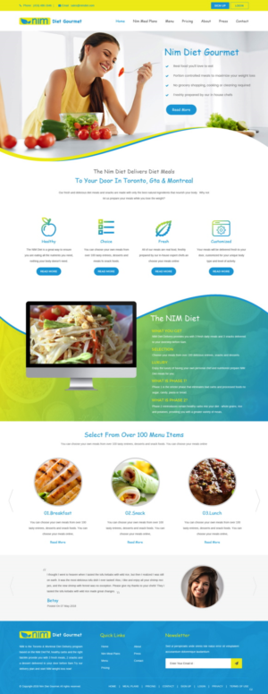 Wordpress Design by pb for this project | Design: #18789639