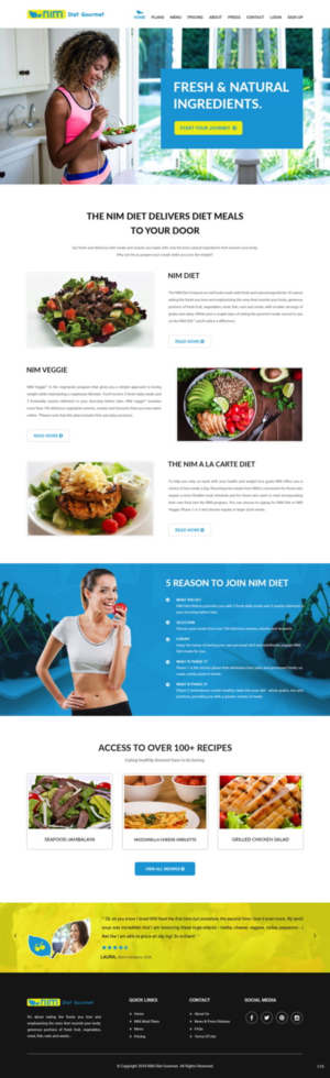 Wordpress Design by pb for this project | Design: #18789643