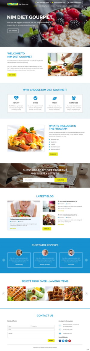 Wordpress Design by pb for this project | Design: #18789646