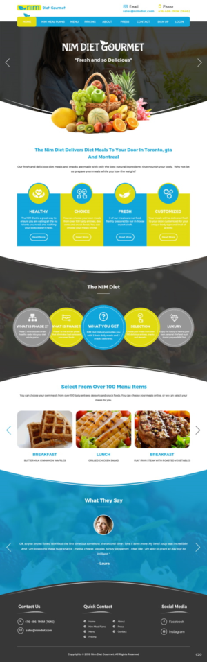 Wordpress Design by pb for this project | Design: #18789648