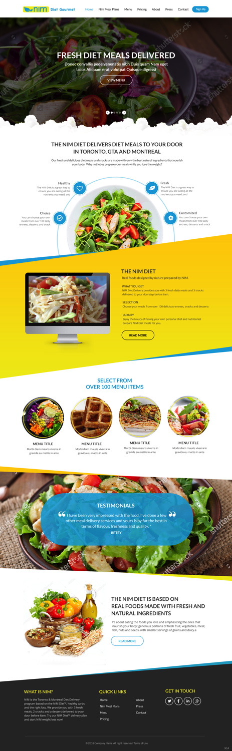 Wordpress Design by pb for this project | Design #18789655