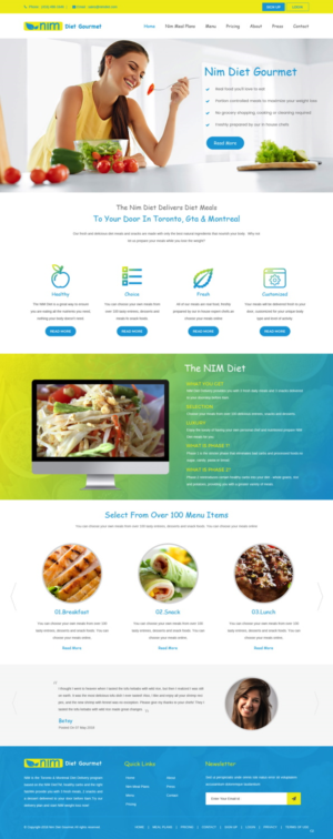 Wordpress Design by pb for this project | Design: #18828992