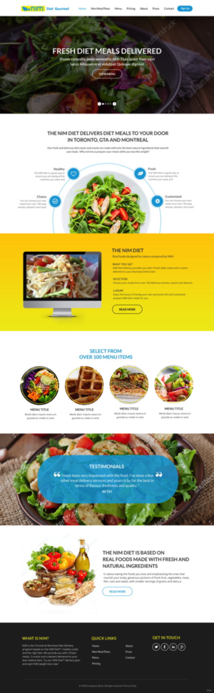 Wordpress Design by pb for this project | Design: #18828993