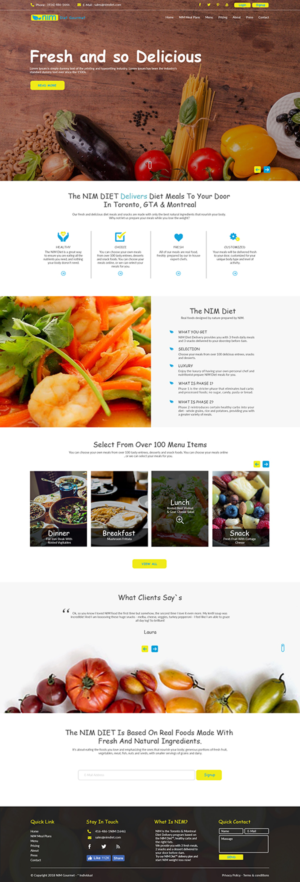 WordPress-Design von bdesigner9 für dieses Projekt | Design #18787678