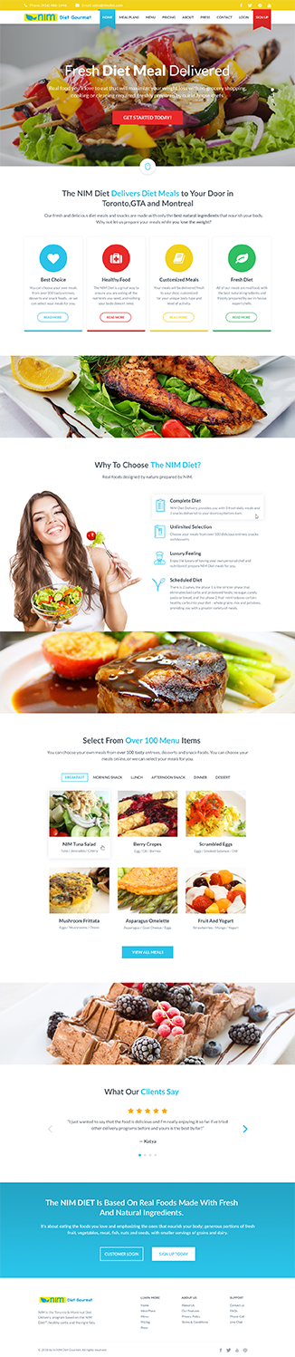 Wordpress Design by Sadek for this project | Design #18835353