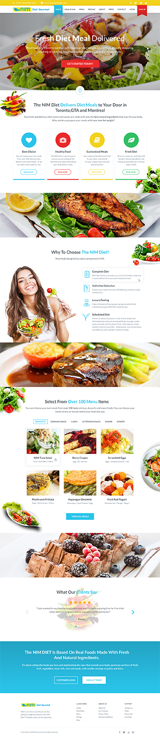 Wordpress Design by Sadek for this project | Design #18835720