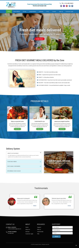 Web Design by pb for this project | Design: #18755536