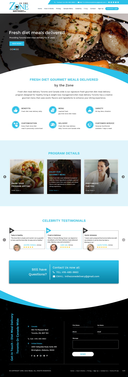 Web Design by pb for this project | Design #18755539