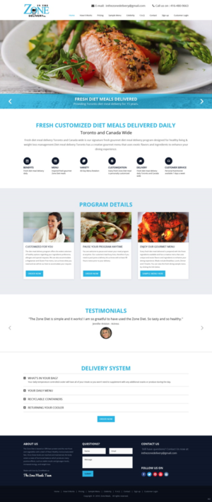 Web Design by pb for this project | Design: #18755541