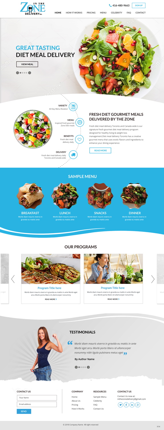 Web Design by pb for this project | Design #18755543