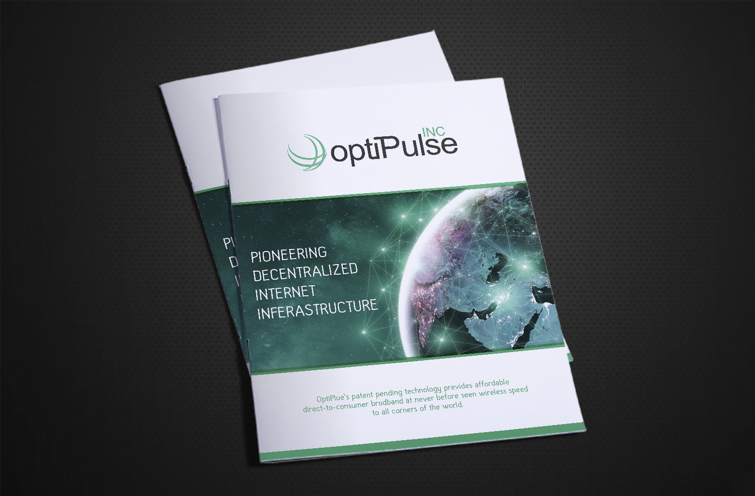 Brochure Design by Deziners Zone for optiPulse, Inc. | Design #18752348