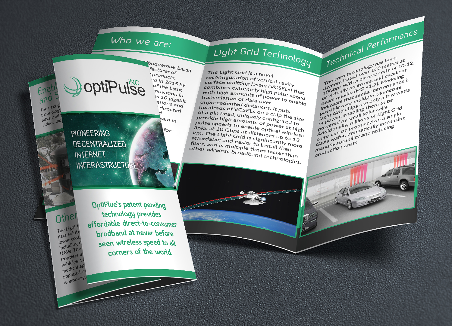 Design de Brochure par Deziners Zone pour optiPulse, Inc. | Design #18759435