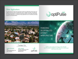 Design de Brochure par Deziners Zone pour optiPulse, Inc. | Design : #18774632