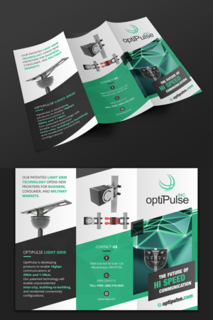 Broschüren-Design von ecorokerz für optiPulse, Inc. | Design #18753176